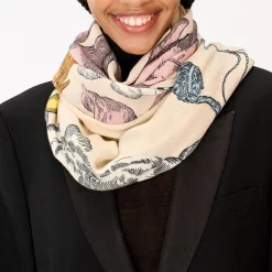 Femme Inoui Editions Foulards & Echarpes-- Echarpe Astro - Jaune