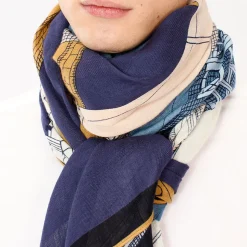 Femme Inoui Editions Foulards & Echarpes-- Echarpe Paris - Bleu