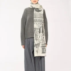 Femme Inoui Editions Foulards & Echarpes-- Echarpe Paris - Blanc