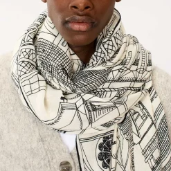 Femme Inoui Editions Foulards & Echarpes-- Echarpe Paris - Blanc