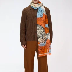 Femme Inoui Editions Foulards & Echarpes-- Echarpe Tokyo - Orange