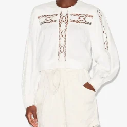 Femme Isabel Marant Chemises-- Blouse Valmira - Blanc
