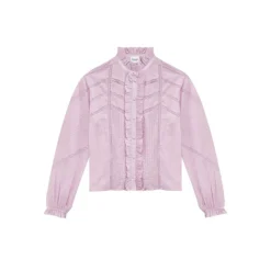 Femme Isabel Marant Chemises-- Chemise Gaia - Lila