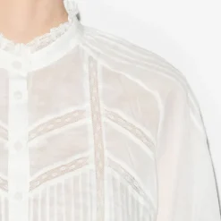 Femme Isabel Marant Chemises-- Chemise Gramy - Blanc