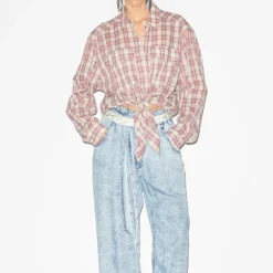 Femme Isabel Marant Chemises-- Chemise Nath - Rose