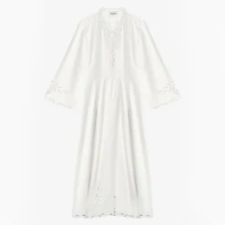 Femme Isabel Marant Robes-- Robe Tianny - Blanc