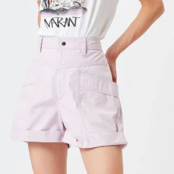 Femme Isabel Marant Shorts-- Short Rachel - Lila