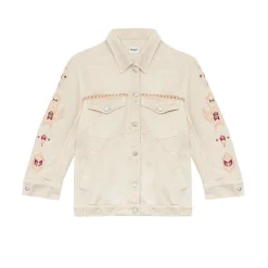Femme Isabel Marant Vestes-- Veste Manoma - Ecru