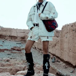 Femme Isabel Marant Vestes-- Veste Manoma - Ecru