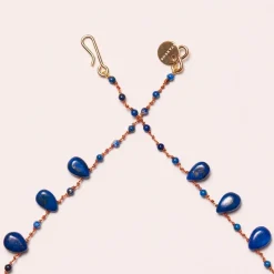 Femme Ivarene L'esprit Merci|Colliers-- Collier Canyon - Bleu