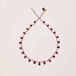 Femme Ivarene Colliers-- Collier Elston - Rouge