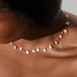 Femme Ivarene Colliers-- Collier Rosemead - Rose