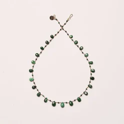 Femme Ivarene Colliers-- Collier Savannah - Vert