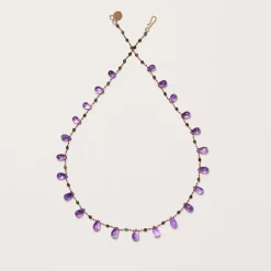 Femme Ivarene Colliers-- Collier Youngtown - Violet/Vert