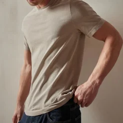 Homme James Perse T-shirts-- T-Shirt - Toast