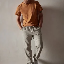 Homme JAMES PERSE T-shirts-- T-shirt Short Sleeve Crew Neck - Citrine