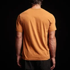 Homme JAMES PERSE T-shirts-- T-shirt Short Sleeve Crew Neck - Citrine