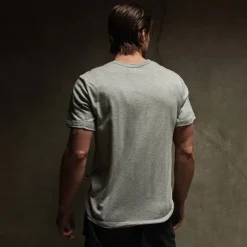 Homme James Perse T-shirts-- T-Shirt S/S Crew Neck - Gris