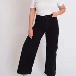 Femme Jesse Kamm Pantalons-- Pantalon Sailor - Noir