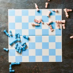 Enfant 1156 KUBBICK L'univers Enfant|Jeux-Jeu Échecs Bleu / Blanc graphique