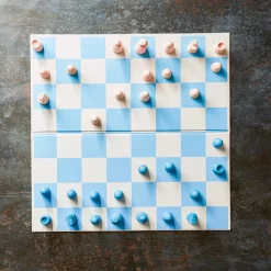 Enfant 1156 KUBBICK L'univers Enfant|Jeux-Jeu Échecs Bleu / Blanc graphique