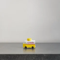 Enfant 1499 CANDYLAB L'univers Enfant|Jeux-Jouet en bois - Yellow Macaron Van