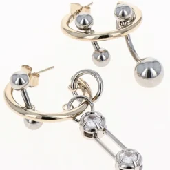 Femme Justine Clenquet Boucles D'oreilles-- Boucles d'oreilles Debbi - Doré