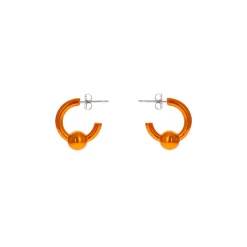 Femme Justine Clenquet Boucles D'oreilles-- Boucles d'oreilles Sam - Orange
