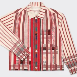 Homme KARDO Vestes-- Veste Chemise Bodhi - Rouge