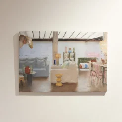 2151 KENNY HARRIS Peintures-Kenny Harris - Peinture Magasin Merci - Floor