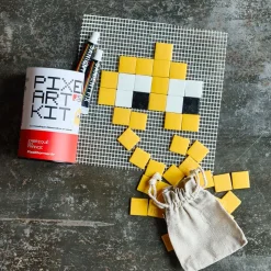 Enfant 1156 KUBBICK L'univers Enfant|Jeux-Kit Pixel Art Gloomie - Jaune