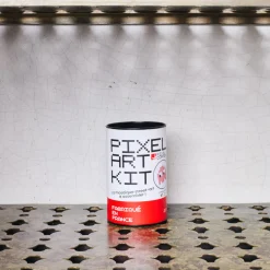 Enfant 1156 KUBBICK L'univers Enfant|Jeux-Kit Pixel Art Gloomie - Rouge