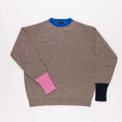 Femme LA FETICHE Mailles-- Pull Bryan - Gris