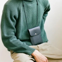 Homme #N/A Sacs-La Perruque - Pochette tour de cou - Noir