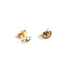 Femme LA2L Boucles D'oreilles-- Puces Sacha - oeil