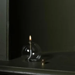 1062 PERIGLASS Lampes-Lampe à huile - Ronde