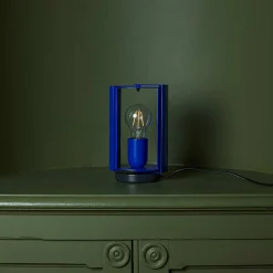 098 NEMO LIGHTING Lampes-Lampe à poser pivotante - Bleu - Nemo Lighting