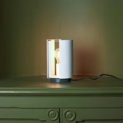 098 NEMO LIGHTING Lampes-Lampe à poser pivotante - Blanc