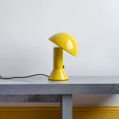 1437 MARTINELLI LUCE Lampes-Lampe de table Elmetto - Jaune