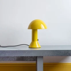 1437 MARTINELLI LUCE Lampes-Lampe de table Elmetto - Jaune