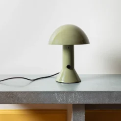 1437 MARTINELLI LUCE Lampes-Lampe de table Elmetto - Vert