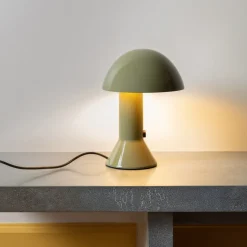 1437 MARTINELLI LUCE Lampes-Lampe de table Elmetto - Vert