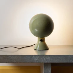 1437 MARTINELLI LUCE Lampes-Lampe de table Elmetto - Vert