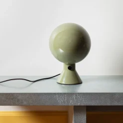 1437 MARTINELLI LUCE Lampes-Lampe de table Elmetto - Vert