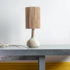 914 GRES CERAMICS Lampes-Lampe Lune