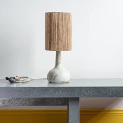 914 GRES CERAMICS Lampes-Lampe Lune