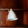 125 TSE TSE Lampes-Lampe pince Cornette en porcelaine - Mate