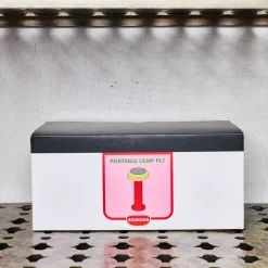 2024 SOWDEN Lampes-Lampe portable rechargeable - Rouge Jaune - Sowden