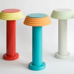 2024 SOWDEN Lampes-Lampe portable rechargeable - Rouge Jaune - Sowden