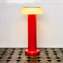 2024 SOWDEN Lampes-Lampe portable rechargeable - Rouge Jaune - Sowden